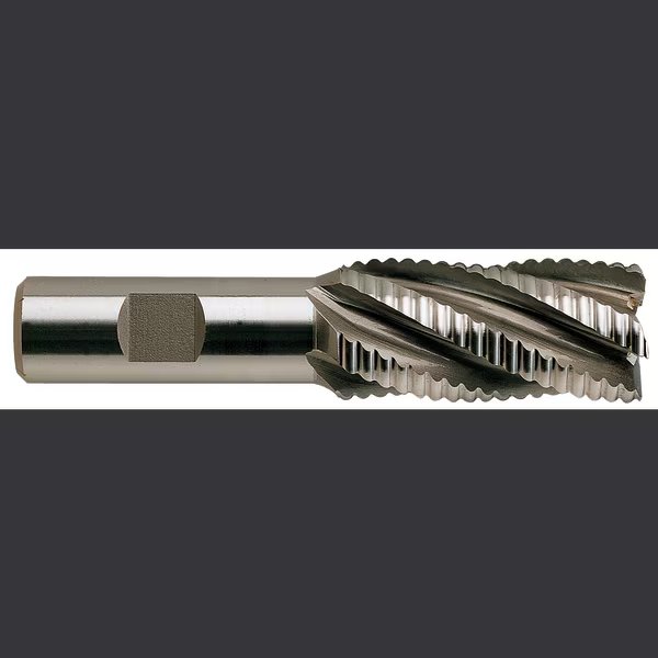 6 Flute Regular Length Coarse Pitch Rougher Ticn-Coated 8% Cobalt, Yg-1 Tool Co, Mfr#: 60431CC